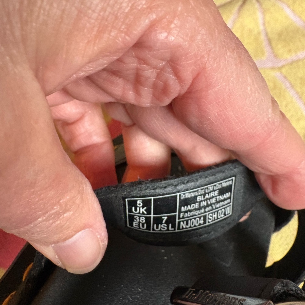 Dr Martens platform sandals, size 7 - Picture 8 of 9